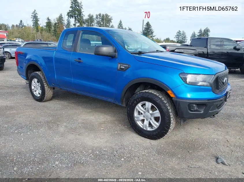 FORD RANGER 2021, VIN 1FTER1FH5MLD65762
