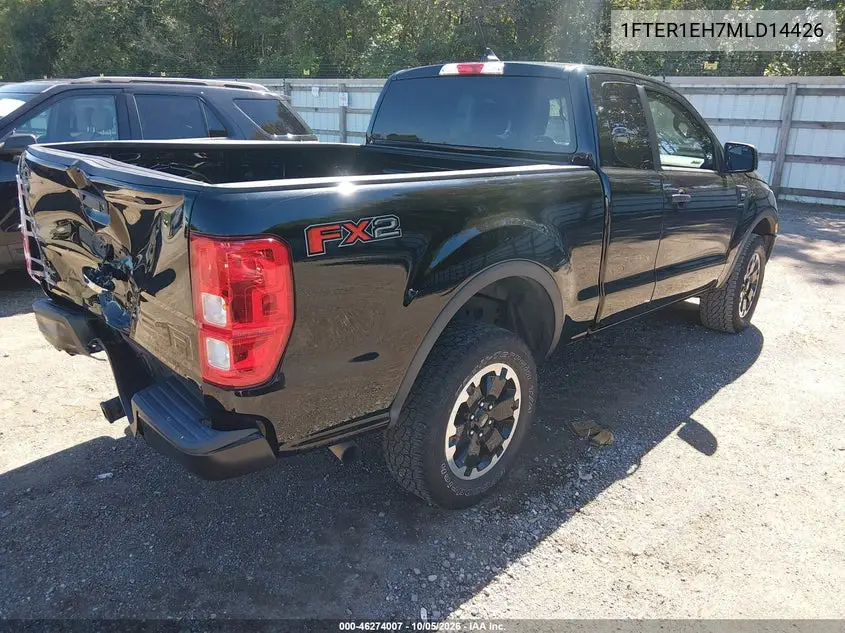2021 FORD RANGER VIN 1FTER1EH7MLD14426 — фото 4