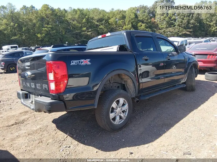2021 FORD RANGER VIN 1FTER4EH2MLD56763 — фото 4