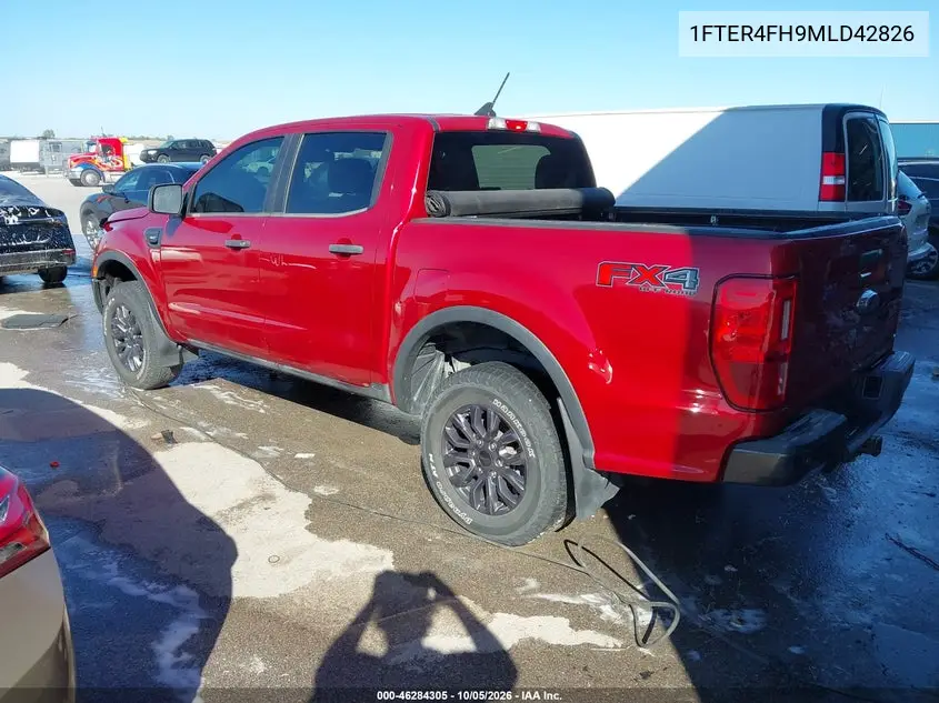 2021 FORD RANGER VIN 1FTER4FH9MLD42826 — фото 3