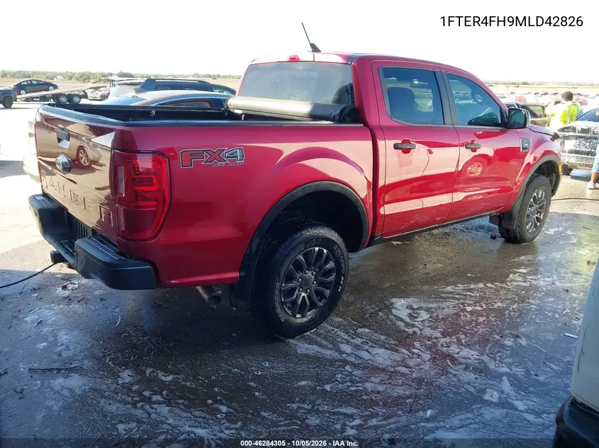 2021 FORD RANGER VIN 1FTER4FH9MLD42826 — фото 4
