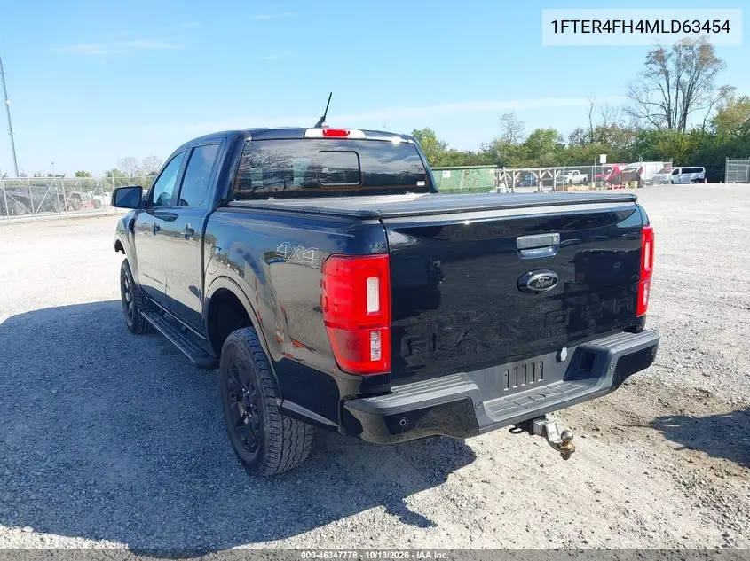 2021 FORD RANGER VIN 1FTER4FH4MLD63454 — фото 3