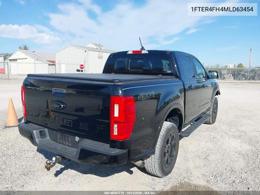 2021 FORD RANGER VIN 1FTER4FH4MLD63454 — фото 4