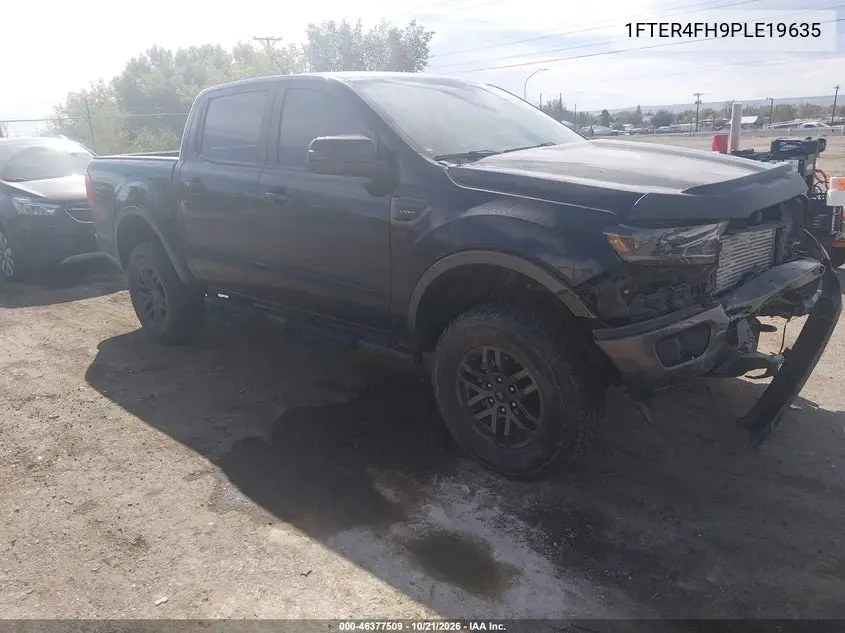 FORD RANGER 2023, VIN 1FTER4FH9PLE19635