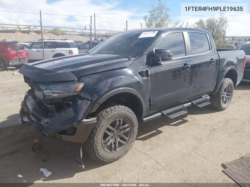 2023 FORD RANGER VIN 1FTER4FH9PLE19635 — фото 2