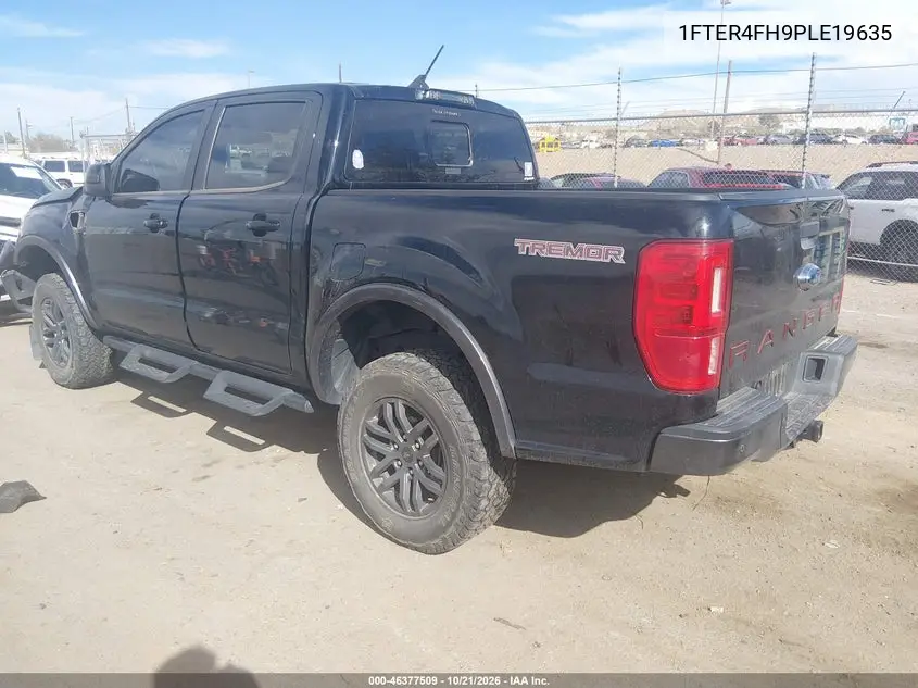 2023 FORD RANGER VIN 1FTER4FH9PLE19635 — фото 3