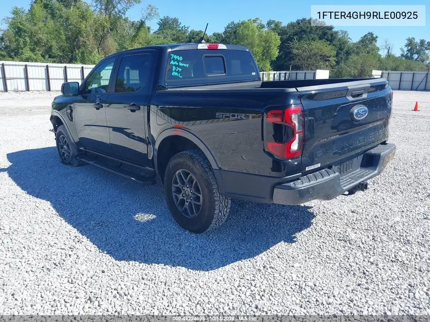 2024 FORD RANGER VIN 1FTER4GH9RLE00925 — фото 3