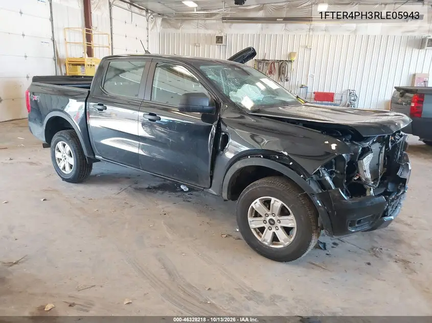 FORD RANGER 2024, VIN 1FTER4PH3RLE05943