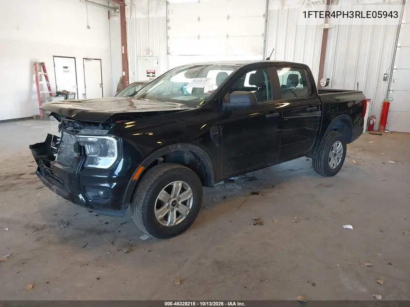2024 FORD RANGER VIN 1FTER4PH3RLE05943 — фото 2