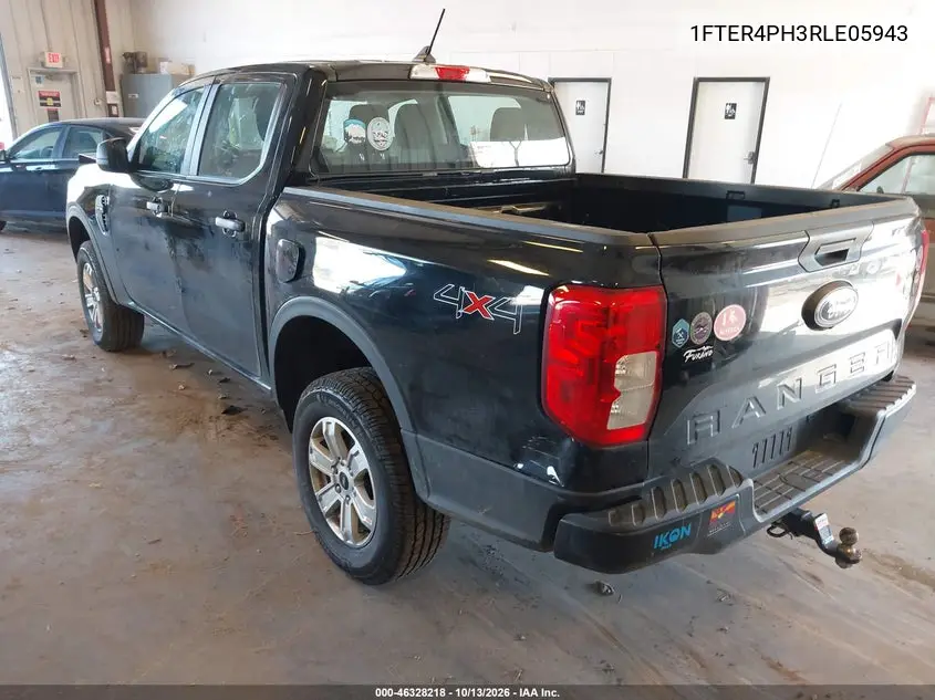 2024 FORD RANGER VIN 1FTER4PH3RLE05943 — фото 3