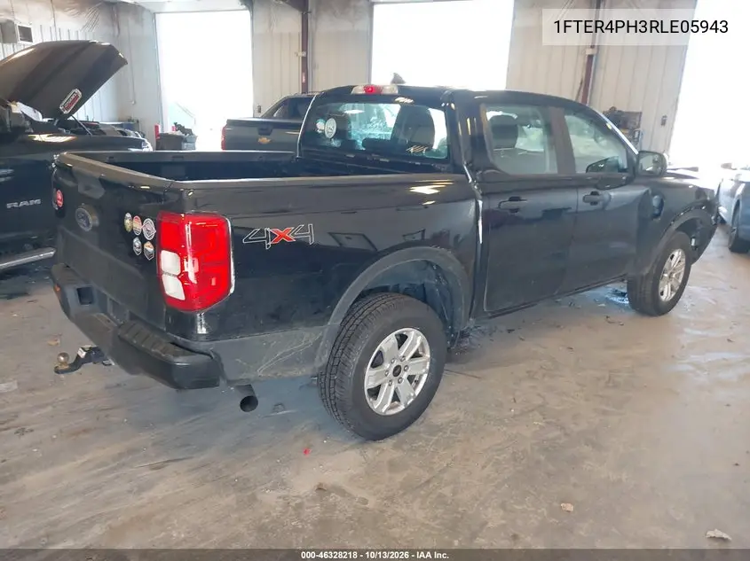 2024 FORD RANGER VIN 1FTER4PH3RLE05943 — фото 4