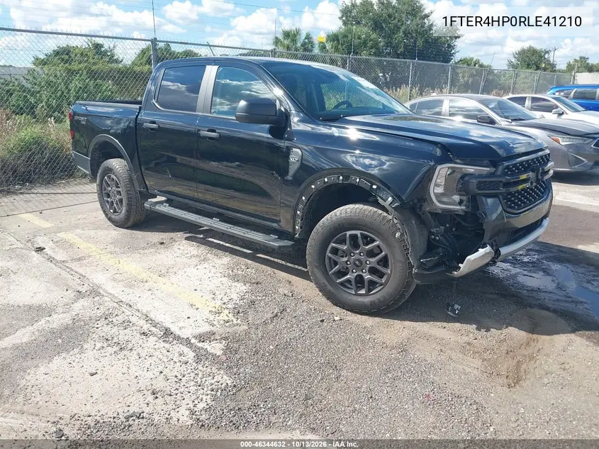 FORD RANGER 2024, VIN 1FTER4HP0RLE41210