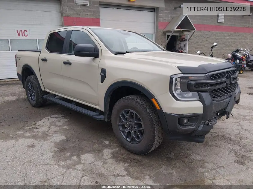 FORD RANGER 2025, VIN 1FTER4HH0SLE39228