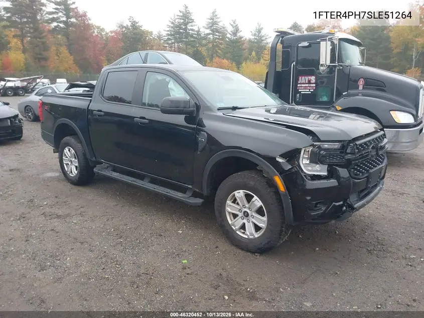 FORD RANGER 2025, VIN 1FTER4PH7SLE51264