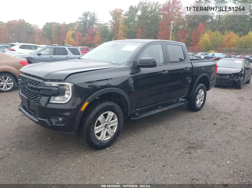 2025 FORD RANGER VIN 1FTER4PH7SLE51264 — фото 2
