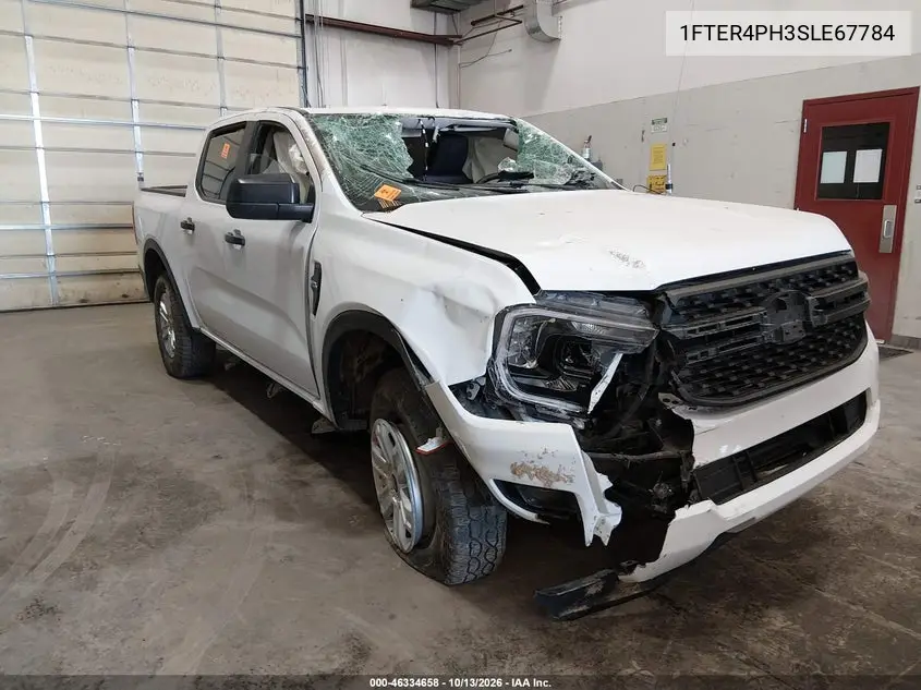 FORD RANGER 2025, VIN 1FTER4PH3SLE67784