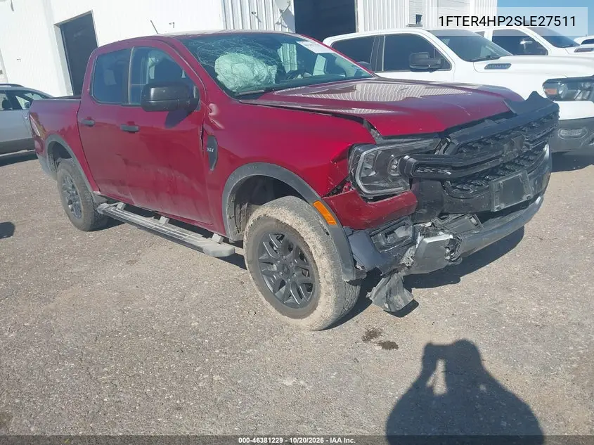 FORD RANGER 2025, VIN 1FTER4HP2SLE27511