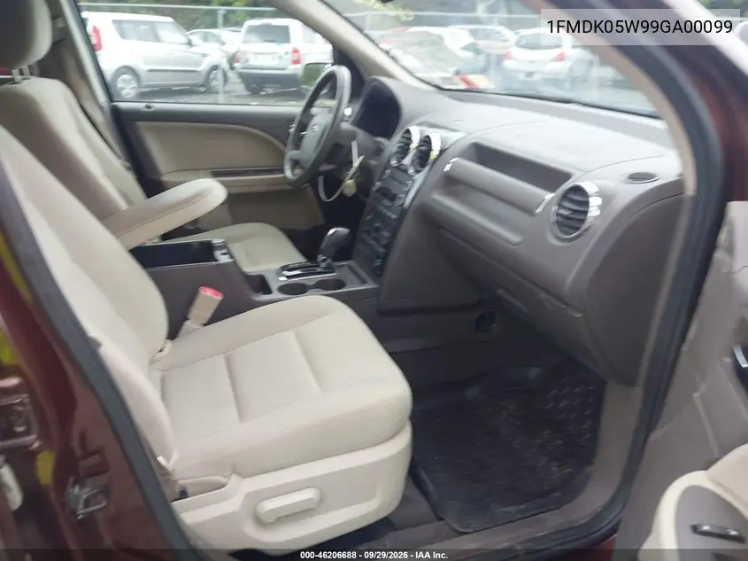 2009 FORD TAURUS X VIN 1FMDK05W99GA00099 — фото 5