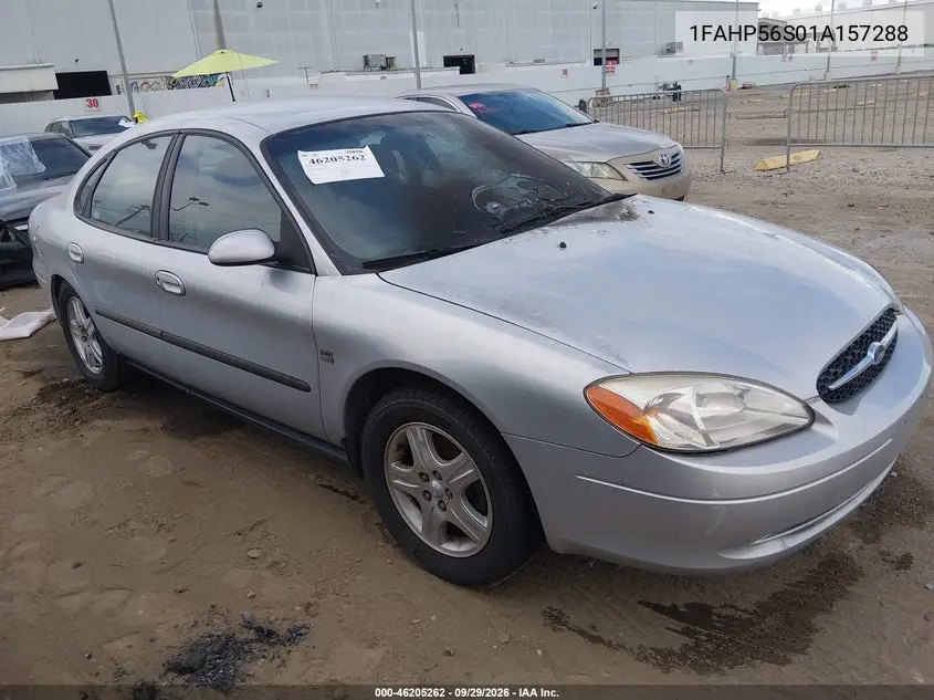 FORD TAURUS 2001, VIN 1FAHP56S01A157288