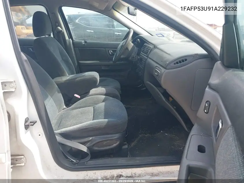 2001 FORD TAURUS VIN 1FAFP53U91A229232 — фото 5
