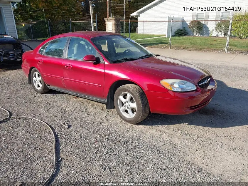 FORD TAURUS 2001, VIN 1FAFP53U21G164429