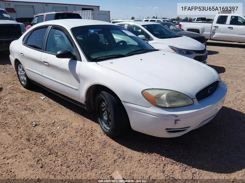 FORD TAURUS 2005, VIN 1FAFP53U65A169397