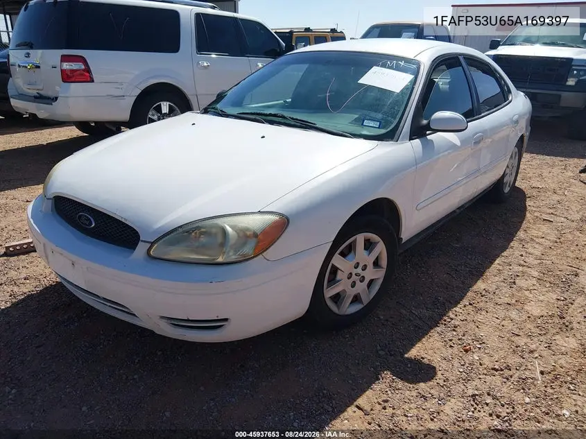 2005 FORD TAURUS VIN 1FAFP53U65A169397 — фото 2