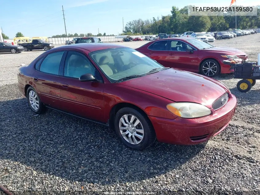 FORD TAURUS 2005, VIN 1FAFP53U25A159580