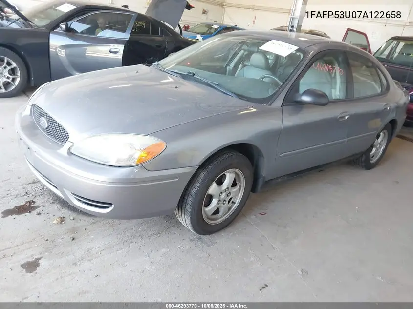 2007 FORD TAURUS VIN 1FAFP53U07A122658 — фото 2