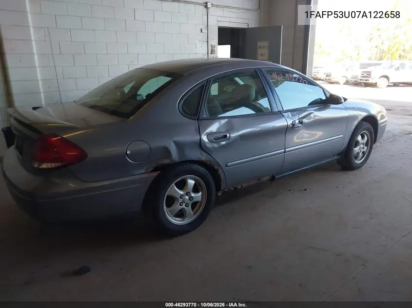 2007 FORD TAURUS VIN 1FAFP53U07A122658 — фото 4
