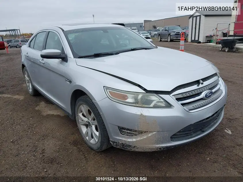 FORD TAURUS 2011, VIN 1FAHP2HW8BG100141