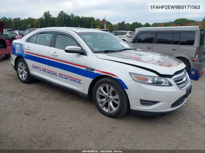 FORD TAURUS 2011, VIN 1FAHP2EW9BG171563
