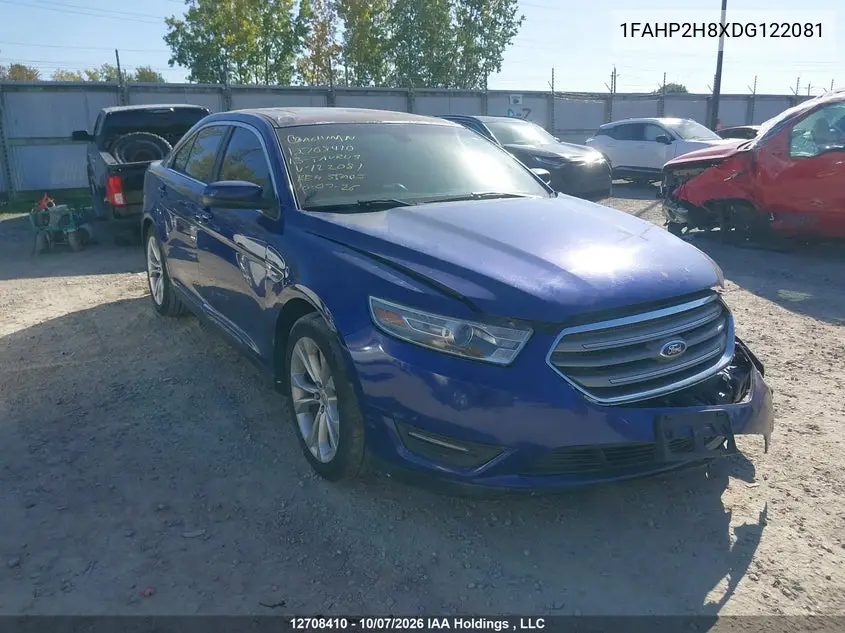 FORD TAURUS 2013, VIN 1FAHP2H8XDG122081