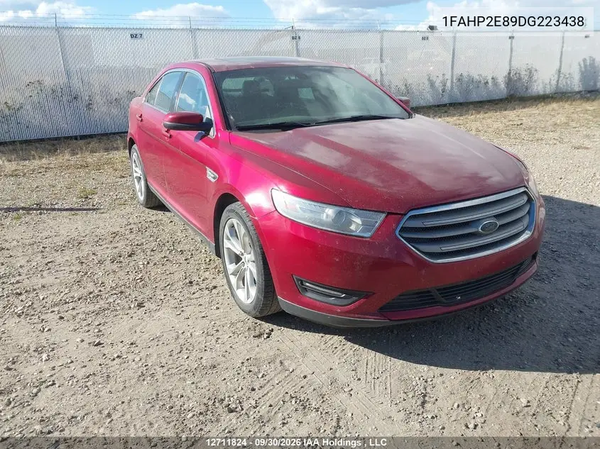 FORD TAURUS 2013, VIN 1FAHP2E89DG223438