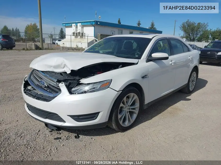 2013 FORD TAURUS VIN 1FAHP2E84DG223394 — фото 2