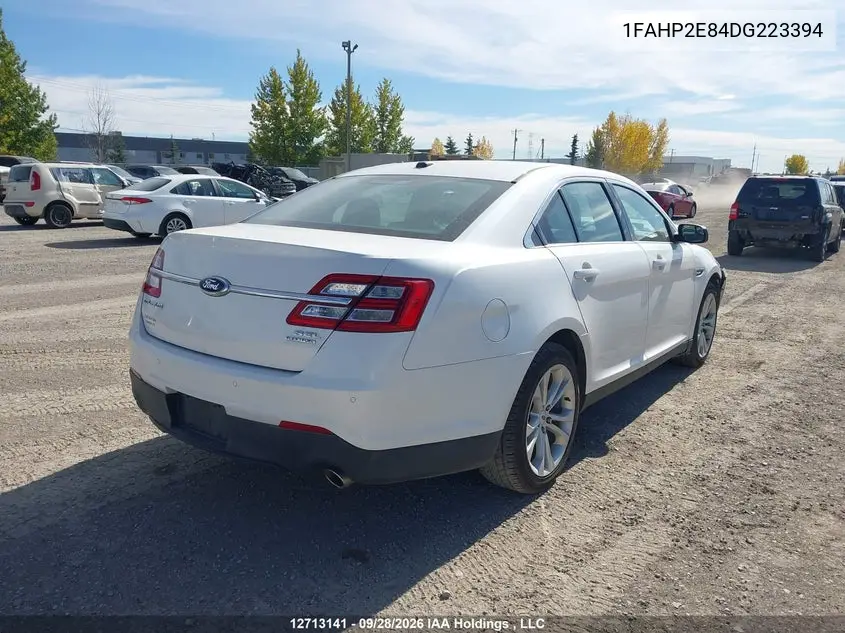 2013 FORD TAURUS VIN 1FAHP2E84DG223394 — фото 4