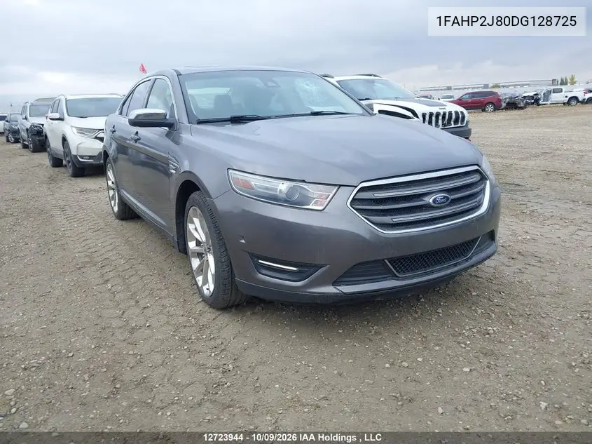 FORD TAURUS 2013, VIN 1FAHP2J80DG128725