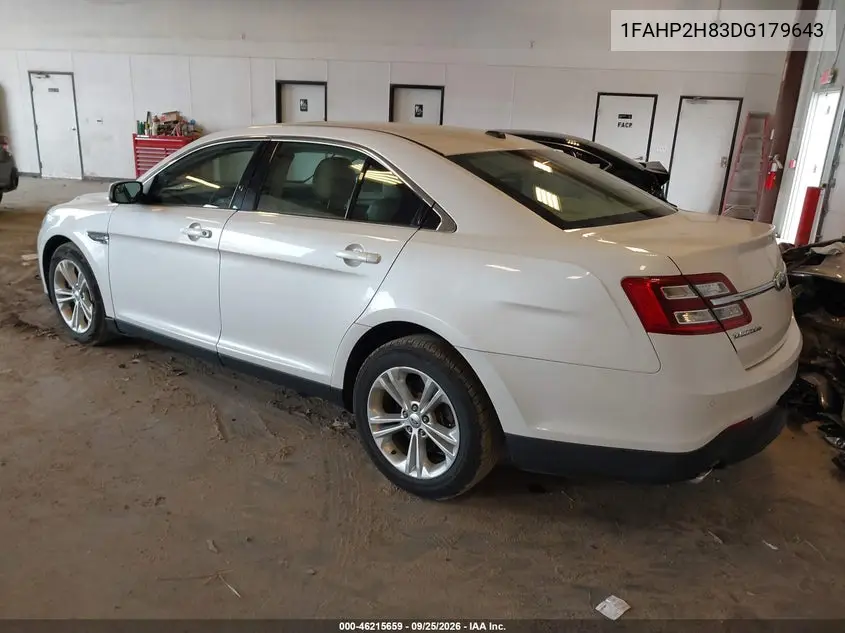 2013 FORD TAURUS VIN 1FAHP2H83DG179643 — фото 3