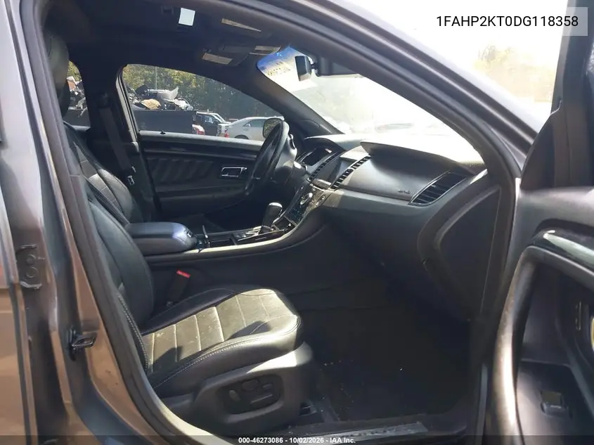 2013 FORD TAURUS VIN 1FAHP2KT0DG118358 — фото 5
