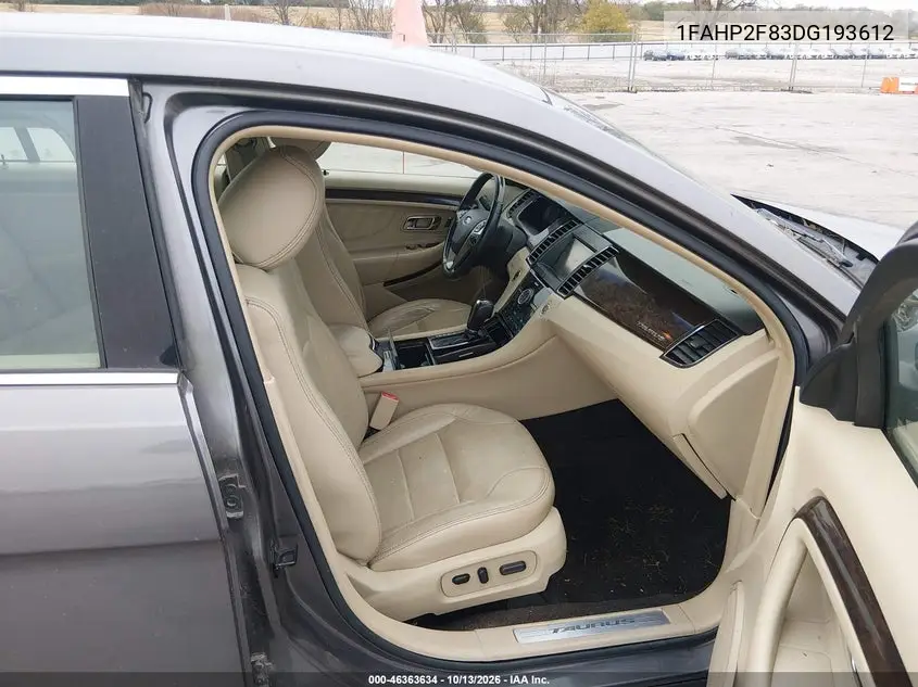 2013 FORD TAURUS VIN 1FAHP2F83DG193612 — фото 5