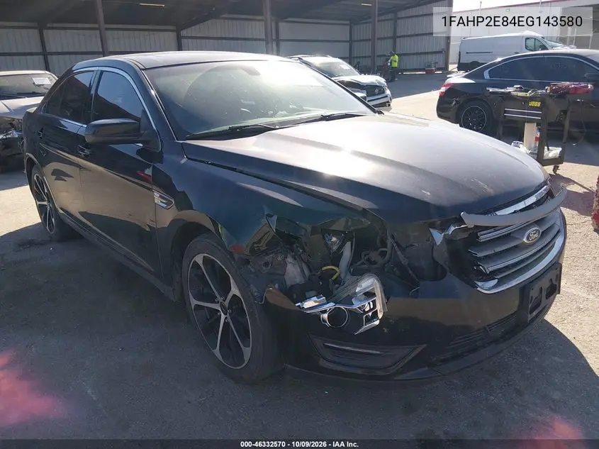 FORD TAURUS 2014, VIN 1FAHP2E84EG143580