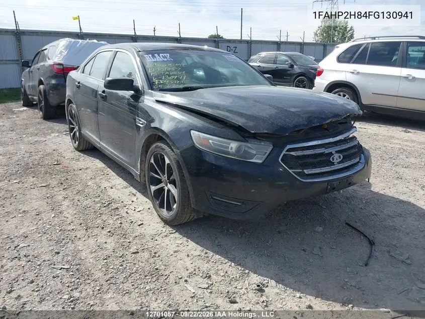 FORD TAURUS 2015, VIN 1FAHP2H84FG130941