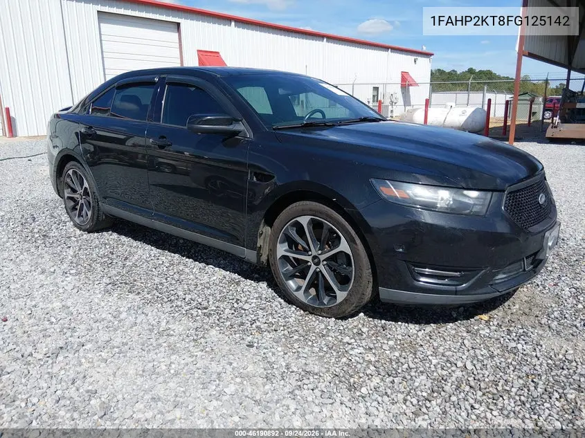 FORD TAURUS 2015, VIN 1FAHP2KT8FG125142