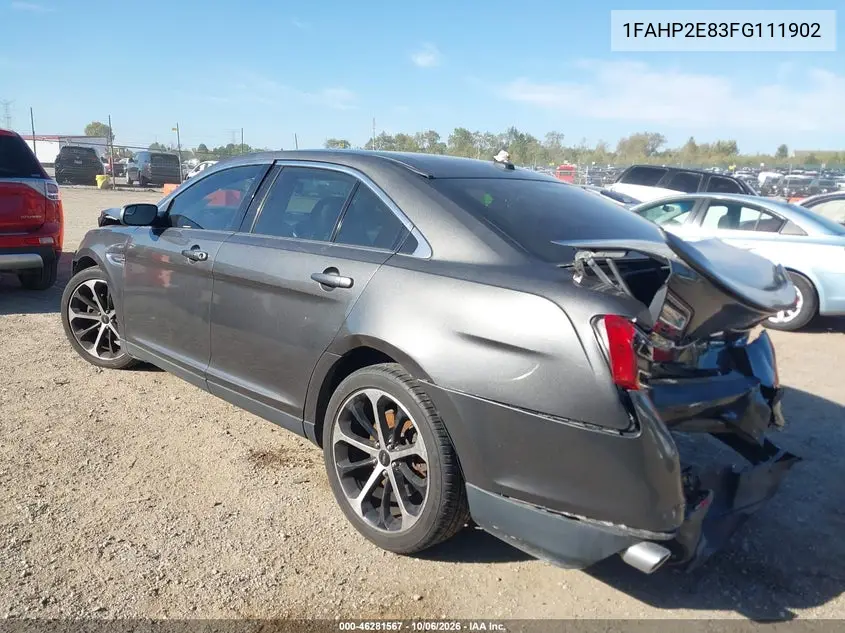 2015 FORD TAURUS VIN 1FAHP2E83FG111902 — фото 3