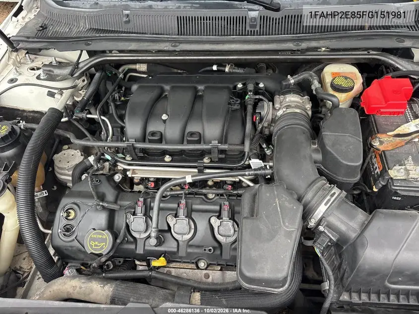 2015 FORD TAURUS VIN 1FAHP2E85FG151981 — фото 10