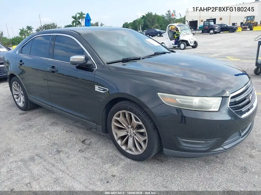 FORD TAURUS 2015, VIN 1FAHP2F8XFG180245