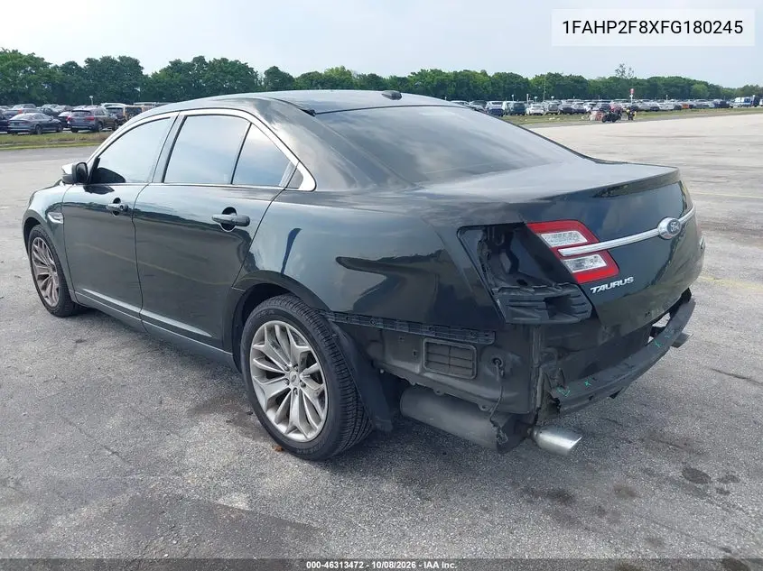 2015 FORD TAURUS VIN 1FAHP2F8XFG180245 — фото 3