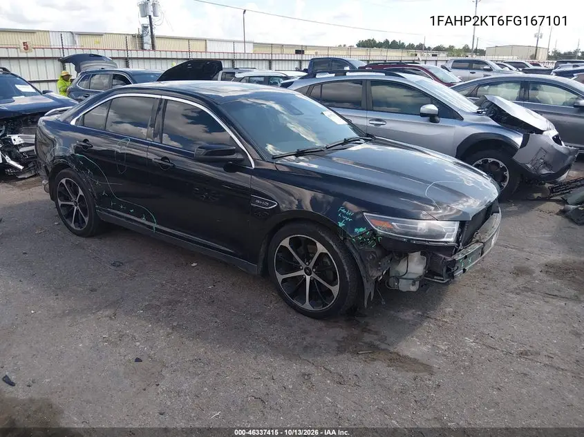 FORD TAURUS 2015, VIN 1FAHP2KT6FG167101