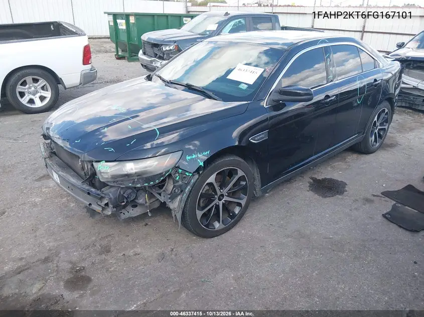 2015 FORD TAURUS VIN 1FAHP2KT6FG167101 — фото 2