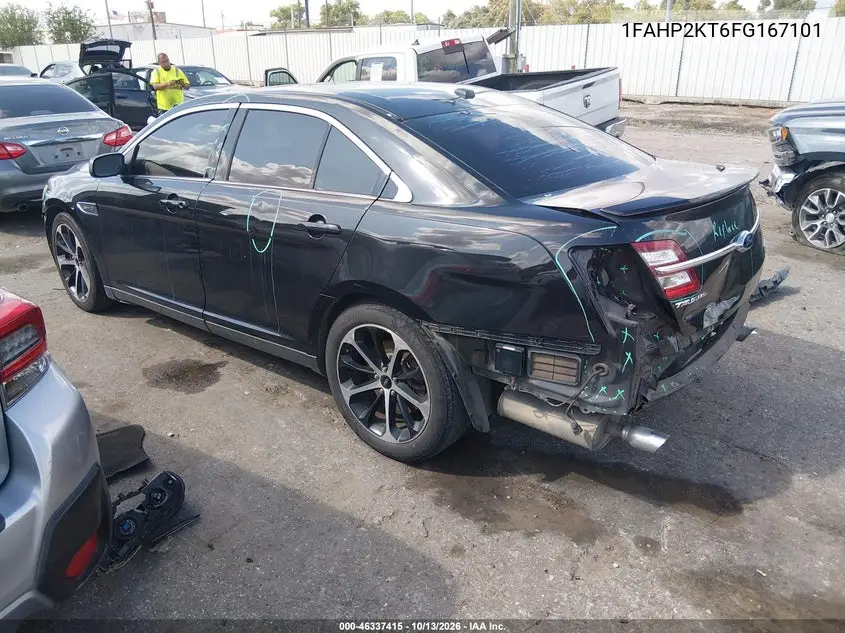 2015 FORD TAURUS VIN 1FAHP2KT6FG167101 — фото 3